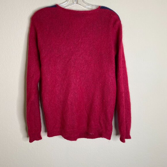 vintage new daniel mohair italian cardigan sweater - Picture 4 of 5